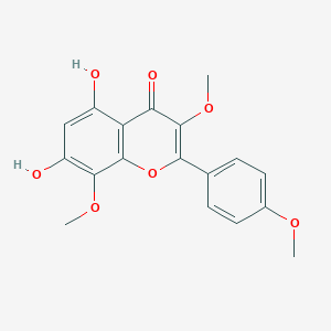 5,7-Dihydroxy-3,4',8-trimethoxyflavoneͼƬ