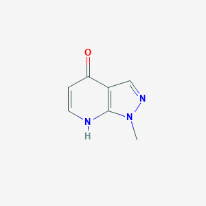 1-methyl-1H,4H,7H-pyrazolo[3,4-b]pyridin-4-oneͼƬ