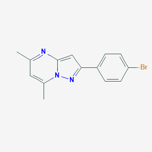 2-(4-bromophenyl)-5,7-dimethylpyrazolo[1,5-a]pyrimidineͼƬ