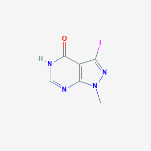 3-Iodo-1-methyl-1H-pyrazolo[3,4-d]pyrimidin-4(5H)-oneͼƬ