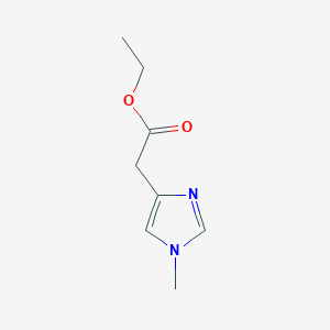 Ethyl 2-(1-methyl-1H-imidazol-4-yl)acetateͼƬ