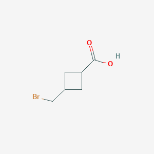 3-(bromomethyl)cyclobutane-1-carboxylicacidͼƬ