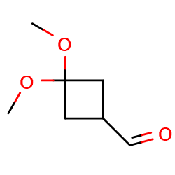 3,3-Dimethoxycyclobutane-1-carbaldehydeͼƬ