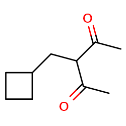 3-(cyclobutylmethyl)pentane-2,4-dioneͼƬ