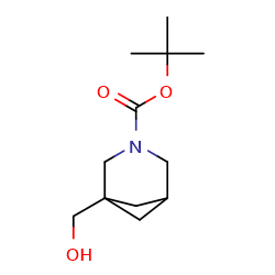 tert-butyl1-(hydroxymethyl)-3-azabicyclo[3,1,1]heptane-3-carboxylateͼƬ