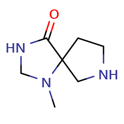 1-methyl-1,3,7-triazaspiro[4,4]nonan-4-oneͼƬ