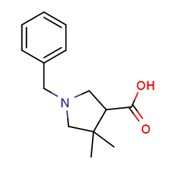 1-benzyl-4,4-dimethylpyrrolidine-3-carboxylicacidͼƬ