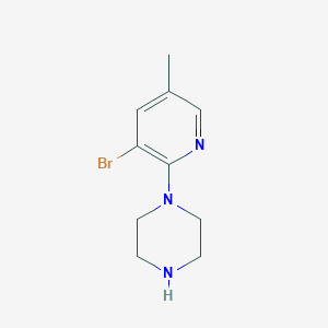 1-(3-Bromo-5-methylpyridin-2-yl)piperazineͼƬ