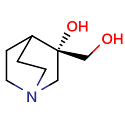 (3S)-3-(hydroxymethyl)-1-azabicyclo[2,2,2]octan-3-olͼƬ