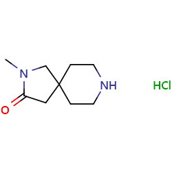 2-Methyl-2,8-diazaspiro[4,5]decan-3-onehydrochlorideͼƬ