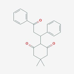 5,5-dimethyl-2-(3-oxo-1,3-diphenylpropyl)cyclohexane-1,3-dioneͼƬ