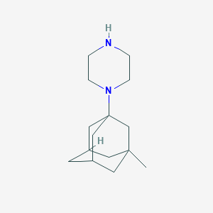 1-(3-Methyltricyclo[3,3,1,1~3,7~]dec-1-yl)piperazineͼƬ