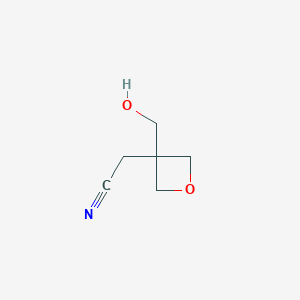 2-[3-(hydroxymethyl)oxetan-3-yl]acetonitrileͼƬ