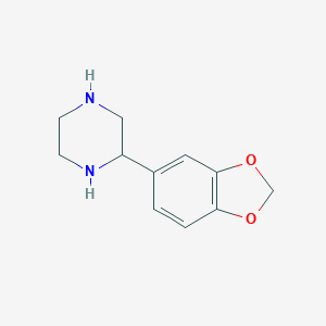 2-(1,3-Benzodioxol-5-yl)piperazineͼƬ