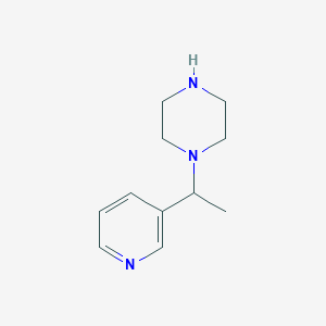 1-[1-(pyridin-3-yl)ethyl]piperazineͼƬ