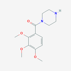 1-(2,3,4-Trimethoxybenzoyl)piperazineͼƬ