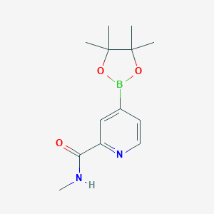 N-methyl-4-(4,4,5,5-tetramethyl-1,3,2-dioxaborolan-2-yl)picolinamideͼƬ