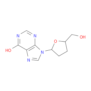 9-[(2R,5S)-5-(hydroxymethyl)oxolan-2-yl]-6,9-dihydro-1H-purin-6-oneͼƬ