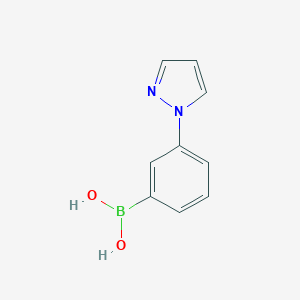 (3-(1H-pyrazol-1-yl)phenyl)boronicacidͼƬ