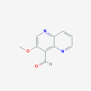 3-Methoxy-1,5-naphthyridine-4-carbaldehydeͼƬ