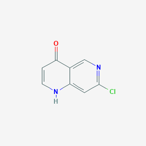 7-chloro-1H-1,6-naphthyridin-4-oneͼƬ