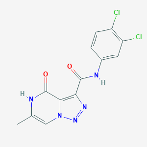 N-(3,4-dichlorophenyl)-6-methyl-4-oxo-4,5-dihydro[1,2,3]triazolo[1,5-a]pyrazine-3-carboxamideͼƬ