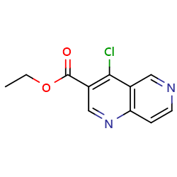 ethyl4-chloro-1,6-naphthyridine-3-carboxylateͼƬ