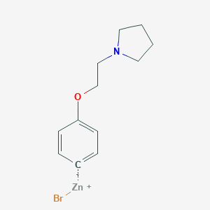 (4-(2-(pyrrolidin-1-yl)ethoxy)phenyl)zinc bromide,0,25 M in THFͼƬ