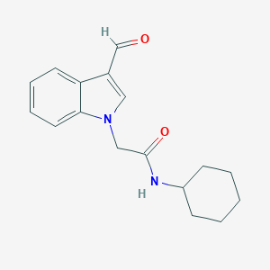 N-Cyclohexyl-2-(3-formyl-indol-1-yl)-acetamideͼƬ