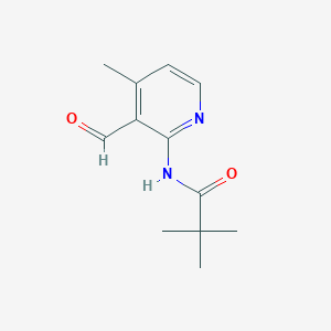 N-(3-formyl-4-methylpyridin-2-yl)-2,2-dimethylpropanamideͼƬ