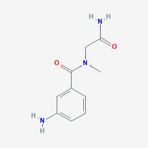 2-[1-(3-Aminophenyl)-N-methylformamido]acetamideͼƬ