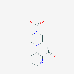 tert-Butyl 4-(2-formylpyridin-3-yl)piperazine-1-carboxylateͼƬ