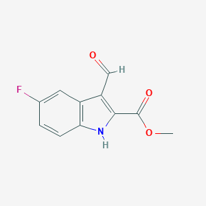 methyl 5-fluoro-3-formyl-1H-indole-2-carboxylateͼƬ