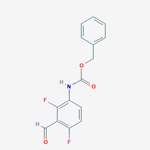 Benzyl(2,4-difluoro-3-formylphenyl)carbamateͼƬ