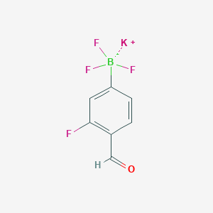 Potassium(3-Fluoro-4-formylphenyl)trifluoroborateͼƬ