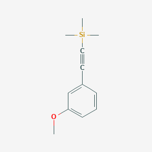 (3-Methoxyphenylethynyl)trimethylsilane图片