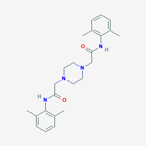 N,N'-bis(2,6-Dimethylphenyl)-1,4-piperazinediacetamideͼƬ