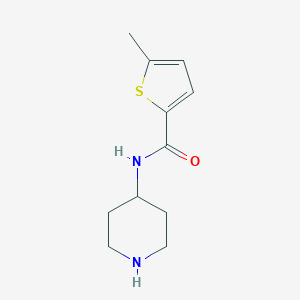 5-Methyl-N-(piperidin-4-yl)thiophene-2-carboxamideͼƬ