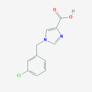 1-(3-Chlorobenzyl)-1H-imidazole-4-carboxylic acidͼƬ