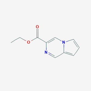 Pyrrolo1,2-apyrazine-3-carboxylic Acid ethyl esterͼƬ