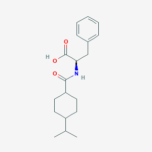 N-[[cis-4-(1-Methylethyl)cyclohexyl]carbonyl]-D-phenylalanine(Nateglinide Impurity)ͼƬ