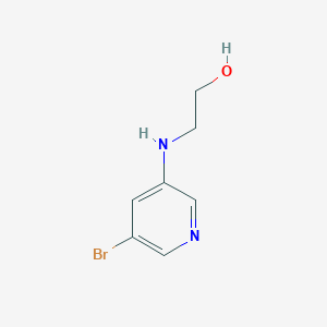 2-[(5-Bromopyridin-3-yl)amino]ethan-1-olͼƬ