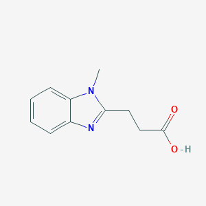 3-(1-Methyl-1H-benzoimidazol-2-yl)-propionic acidͼƬ