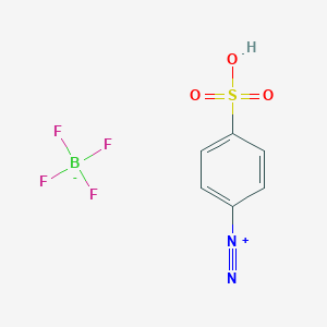 4-(Diazonium)benzenesulfonic Acid,Fluoroborate SaltͼƬ