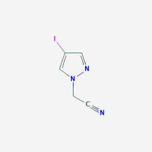 2-(4-iodo-1H-pyrazol-1-yl)acetonitrileͼƬ