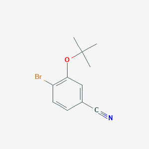 3-tert-Butoxy-4-bromobenzonitrileͼƬ