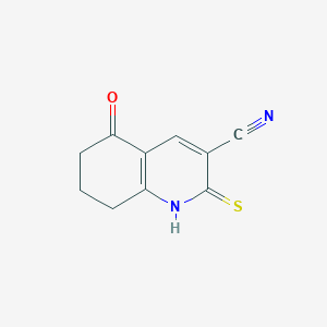 5-oxo-2-sulfanyl-5,6,7,8-tetrahydroquinoline-3-carbonitrileͼƬ