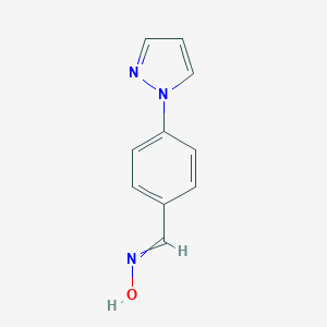 N-{[4-(1H-pyrazol-1-yl)phenyl]methylidene}hydroxylamineͼƬ