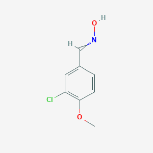 (E)-N-[(3-Chloro-4-methoxyphenyl)methylidene]hydroxylamineͼƬ