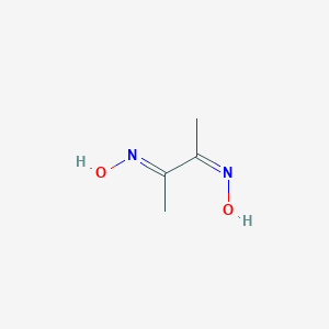 (E)-N-[(3Z)-3-(Hydroxyimino)butan-2-ylidene]hydroxylamine图片